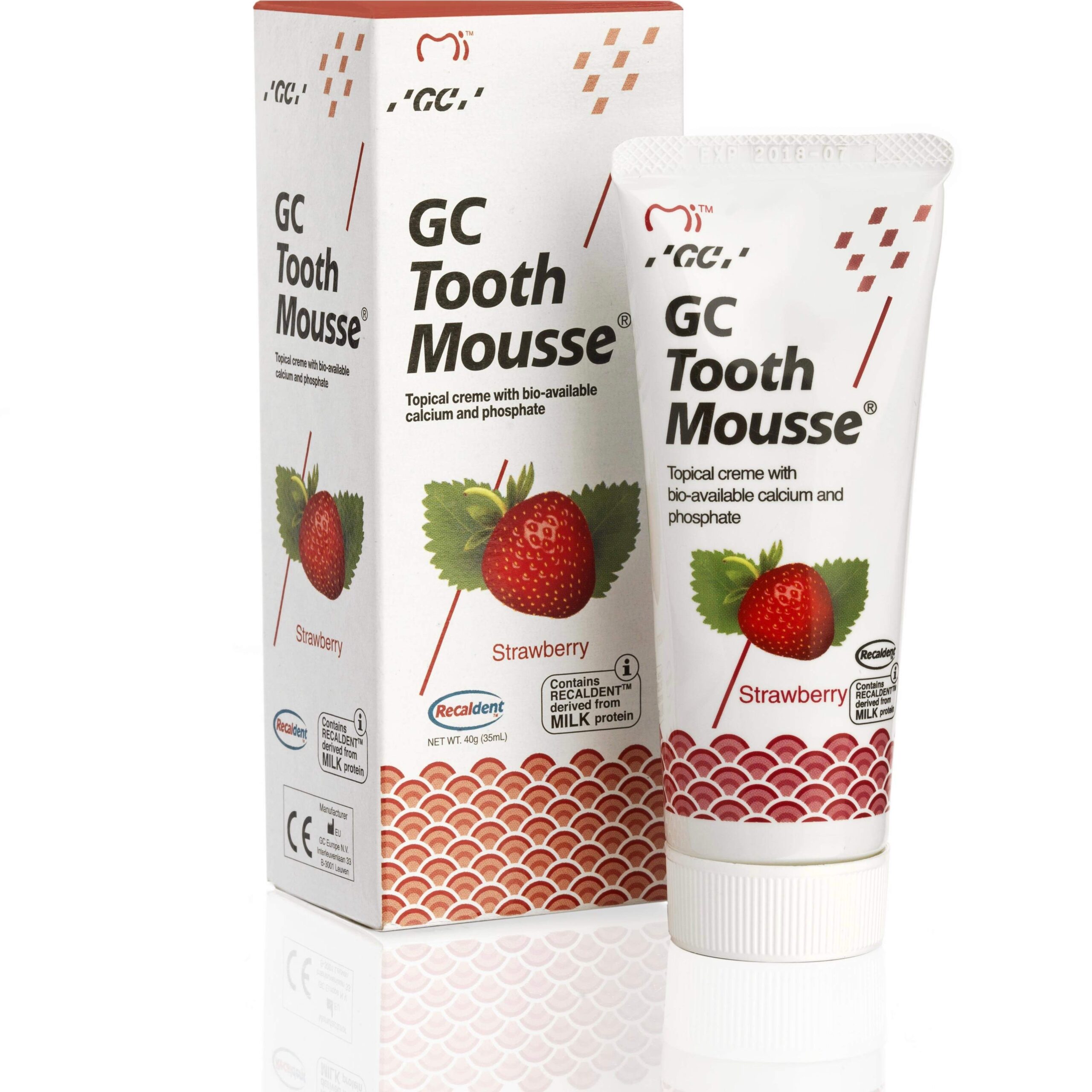 خمیر دندان توس موس جی سی GC Tooth Mousse